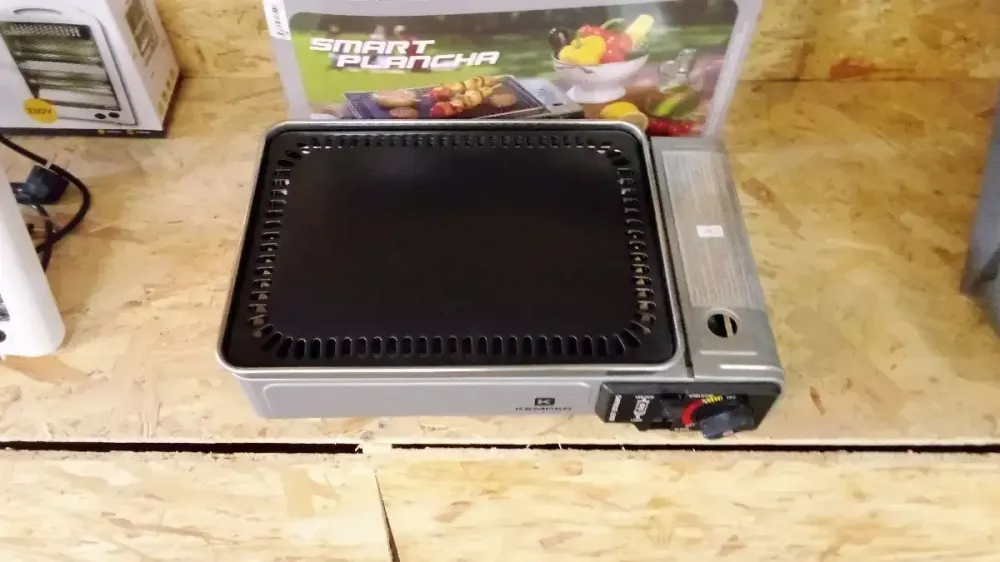 Plancha à gaz
